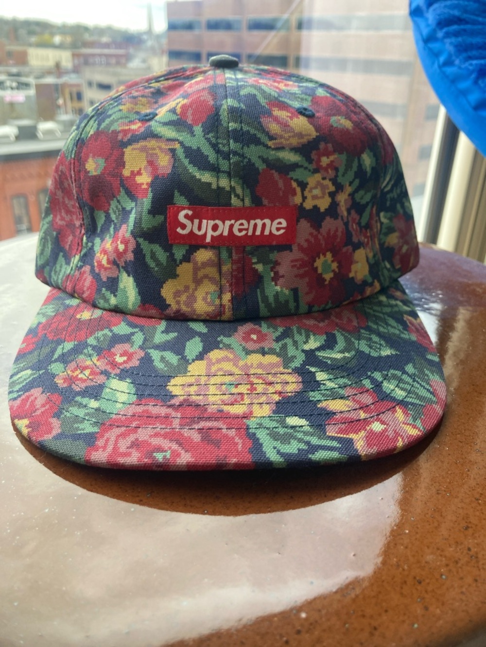 Authentic Supreme floral hat